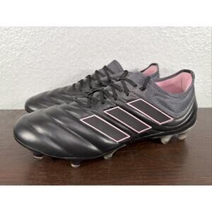 Adidas Copa 19.1 FG Soccer Cleats Core Black Pink F97641 Women’s Size 8
